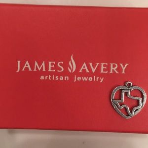 Texas Heart Charm James Avery Retired